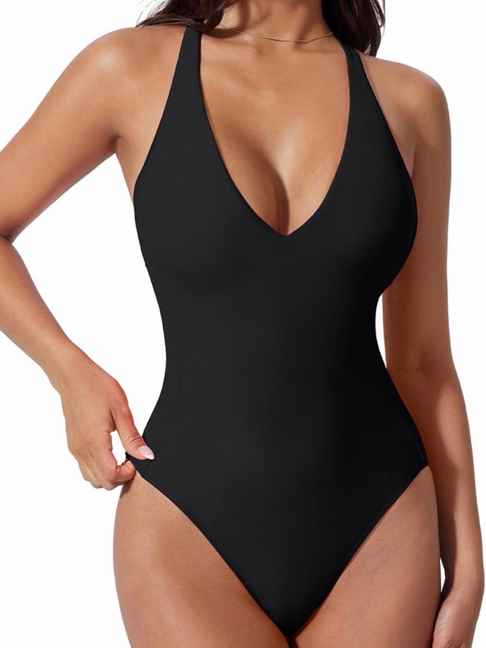 One-Piece Swimsuit Slimming Tummy Control